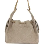 ⁦Chanel Small 25 Hobo Bag Dark Grey Suede⁩ – תמונה ⁦6⁩