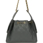 ⁦Chanel Small 25 Hobo Bag Dark Grey Caviar⁩ – תמונה ⁦6⁩