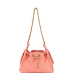 Chanel Mini 25 Hobo Bag Pink Suede