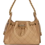 ⁦Chanel Mini 25 Hobo Bag Beige Caviar⁩ – תמונה ⁦9⁩