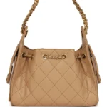 ⁦Chanel Mini 25 Hobo Bag Beige Caviar⁩ – תמונה ⁦8⁩