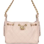 ⁦Chanel Mini 25 Hobo Bag Light Pink Caviar⁩ – תמונה ⁦9⁩