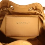 ⁦Chanel Small 25 Hobo Bag Tan Suede⁩ – תמונה ⁦9⁩