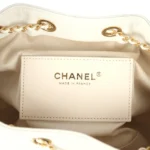 ⁦Chanel Small 25 Hobo Bag White Caviar⁩ – תמונה ⁦8⁩