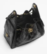 ⁦Chanel Mini 25 Hobo Bag Black Caviar⁩⁩ – תמונה ⁦3⁩