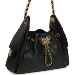 ⁦Chanel Mini 25 Hobo Bag Black Caviar⁩⁩ – תמונה ⁦6⁩