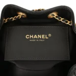 ⁦Chanel Mini 25 Hobo Bag Black Caviar⁩⁩ – תמונה ⁦7⁩