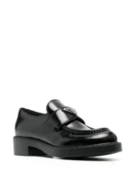 ⁦Prada Logo Plaque loafers⁩ – תמונה ⁦3⁩