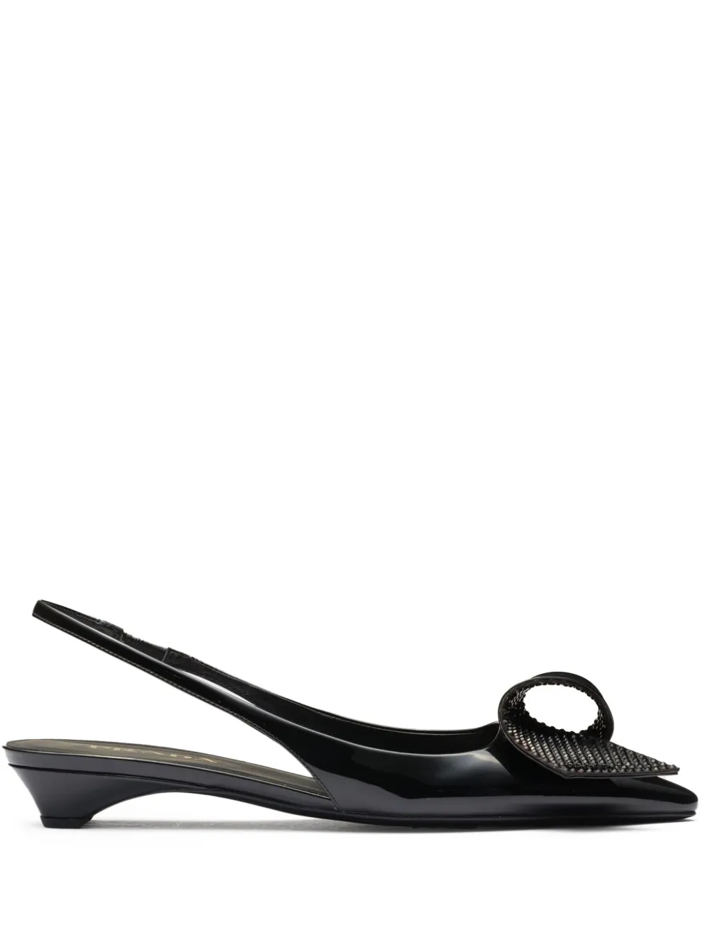 22086230_51824628_1000 Prada Logo-Plaque Pumps – תמונה 1