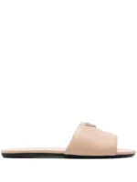 Prada Triangle Sandals leather