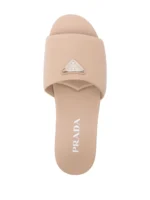 ⁦Prada Triangle Sandals leather⁩ – תמונה ⁦5⁩
