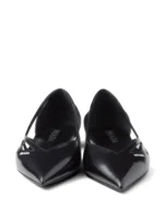 ⁦Prada Leather ballerinas⁩ – תמונה ⁦6⁩