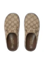 ⁦GUCCI Monogram Horsebit Mules⁩ – תמונה ⁦4⁩
