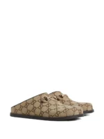 ⁦GUCCI Monogram Horsebit Mules⁩ – תמונה ⁦3⁩